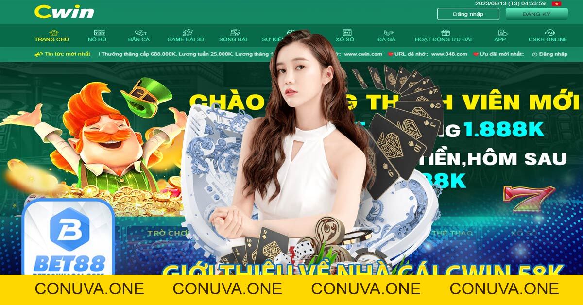 Cwin 58k ⭐️ Nhà cái cwin cá cược online uy tín nhất hiện nay