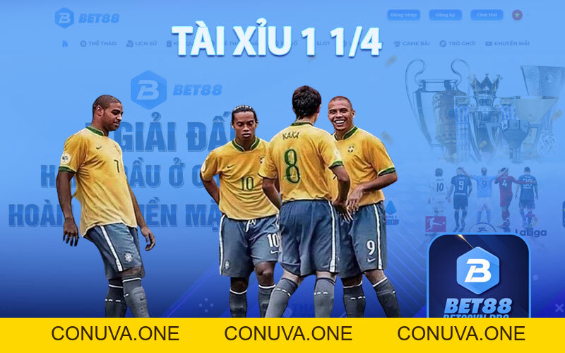 Tài Xỉu 1 1/4 - Bí Quyết Cược Kèo Tài Xỉu Chuẩn Xác Tại Bet88