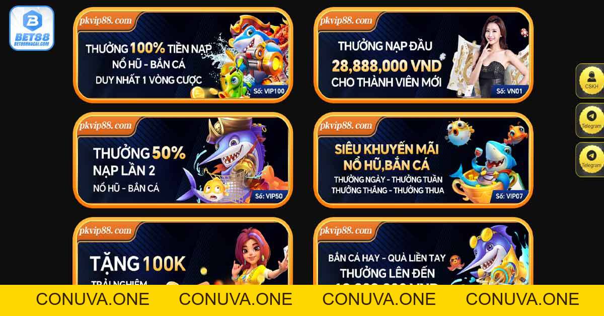 PKvip88 - Link vào pkvip mới nhất - Tải app pkvip88 tặng 88k