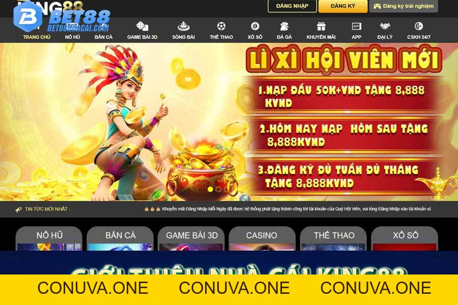 King88 casino - Link nhận thưởng 88king chính thức