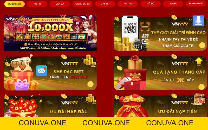 VN777 - Nhà cái VN777 tặng 77k miễn phí! Tải nhanh app