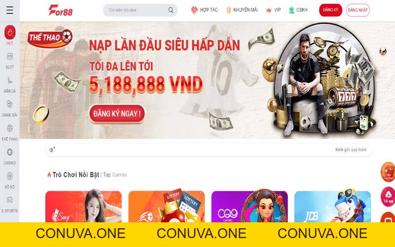 For88 - Link đăng ký For88 tặng 88k miễn phí trải nghiệm