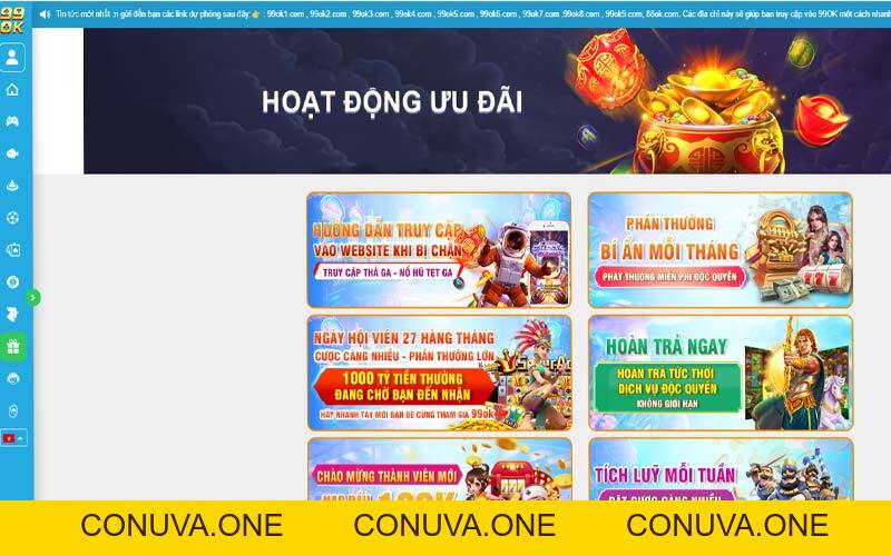 99ok com nhà cái trực tuyến uy tín - Đăng ký 9ok tặng 199k